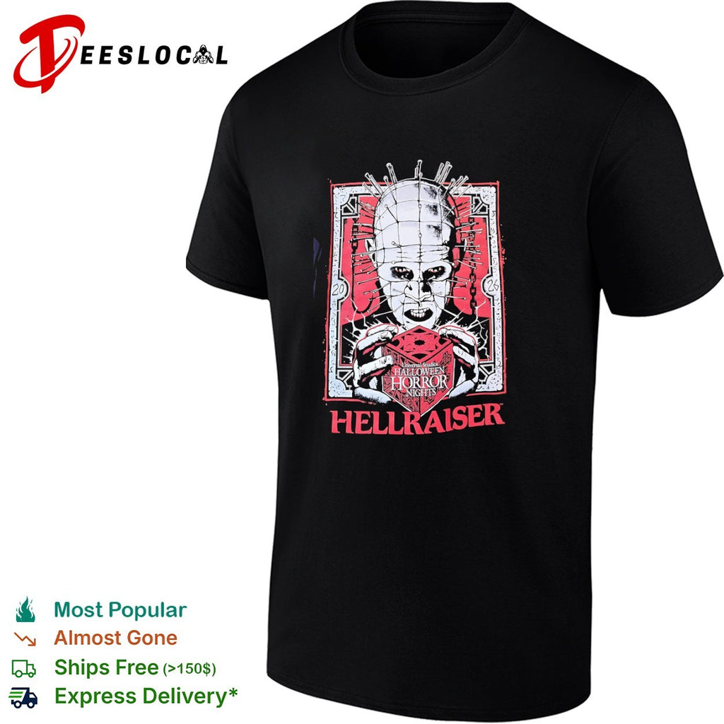 Pinhead Hellraiser Universal Studios Halloween Horror Nights 2026 shirt