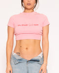You Should Smile More Baby Tee