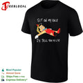 Pinocchio sit on my face I’ll tell you a lie parody shirt