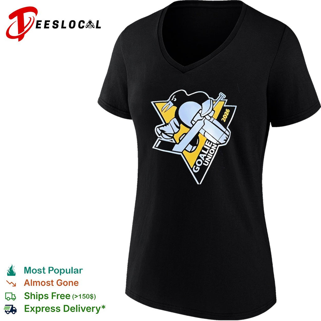 Pittsburgh Penguins Goalie Union 2026 Ice Hockey shirt