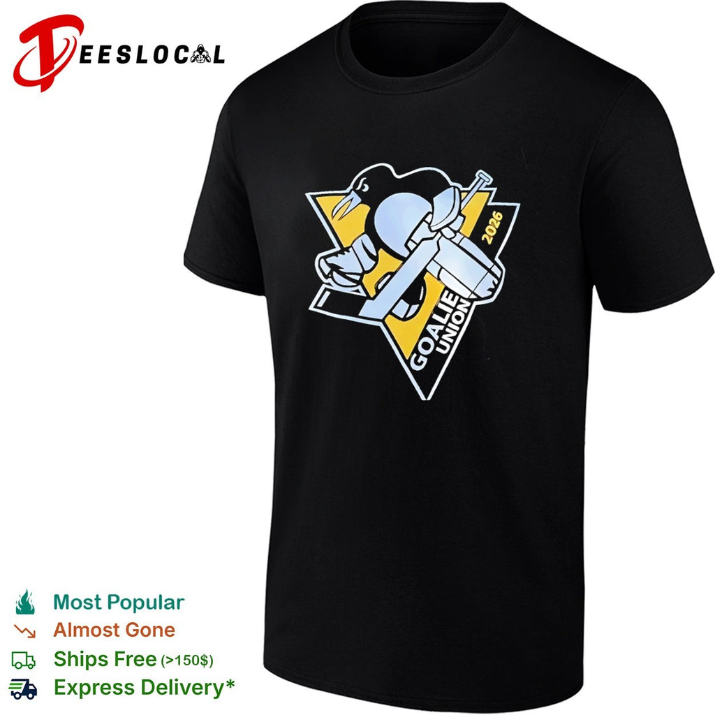 Pittsburgh Penguins Goalie Union 2026 Ice Hockey shirt
