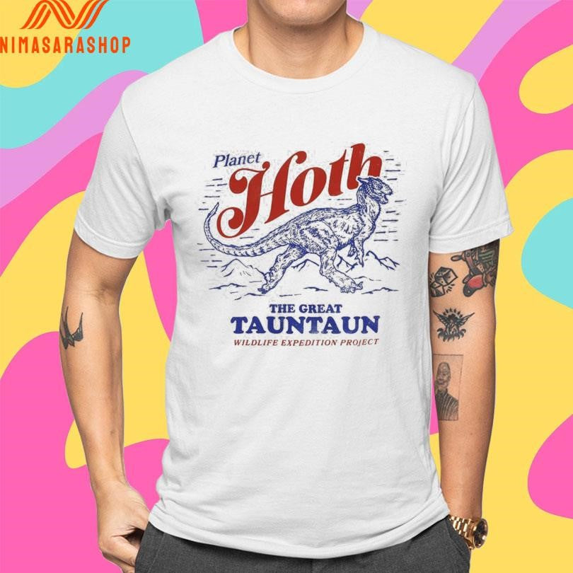 Planet Hoth The Great Tauntaun Wildlife Expedition Project Shirts