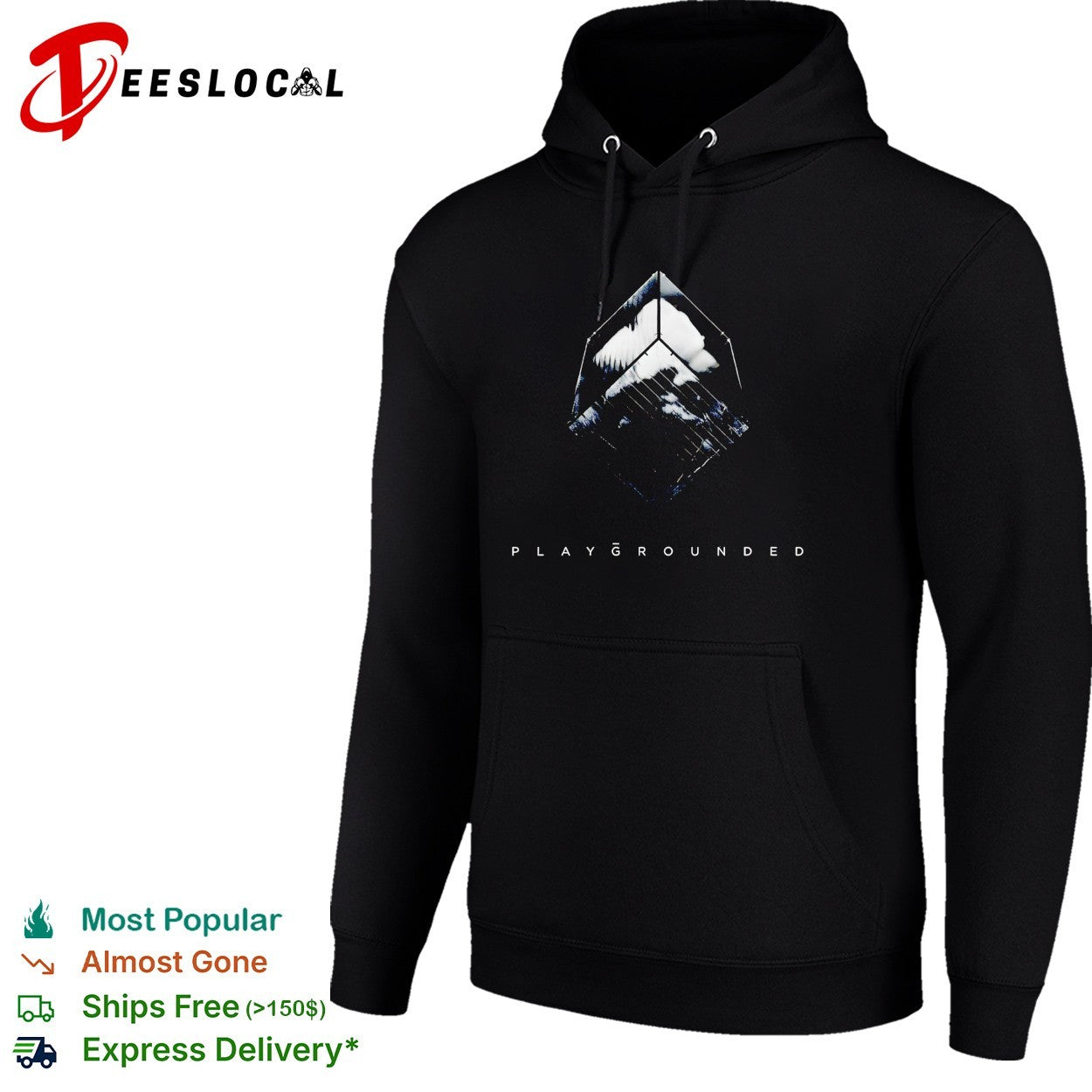 Playgrounded geometric shape shirt