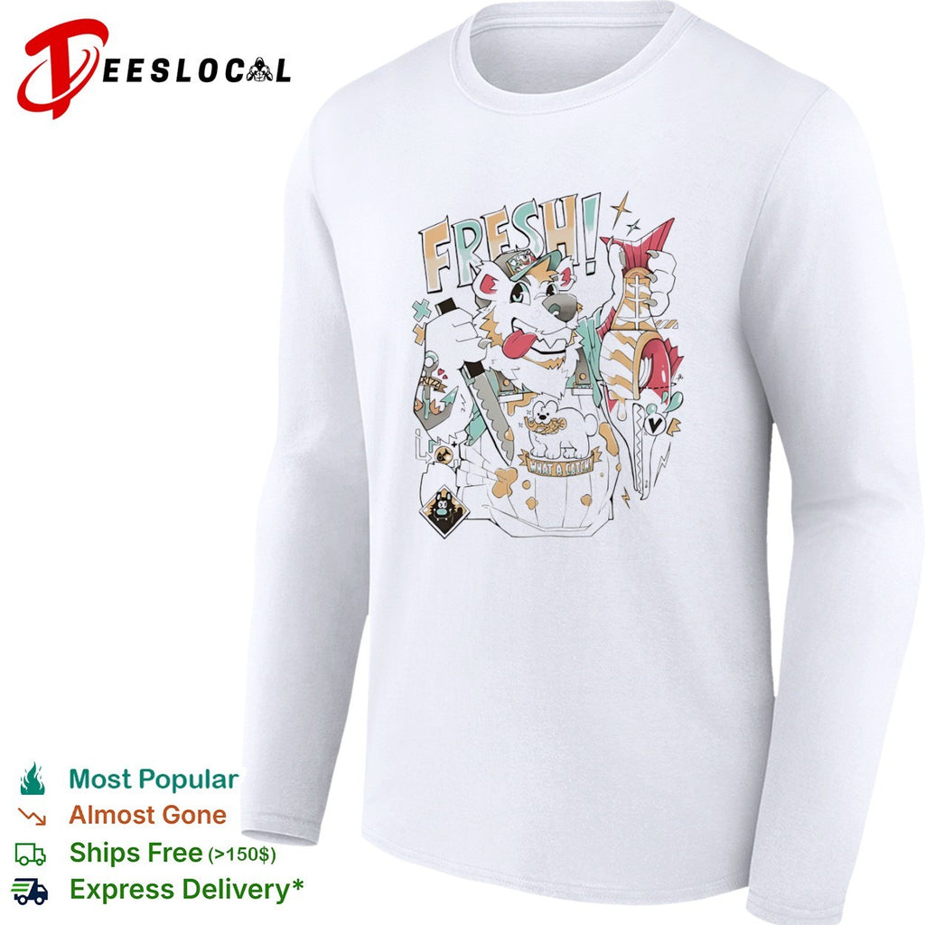 Polar bear fresh what a catch shirt