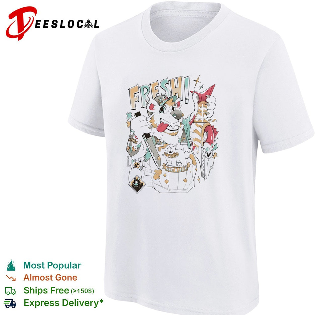 Polar bear fresh what a catch shirt