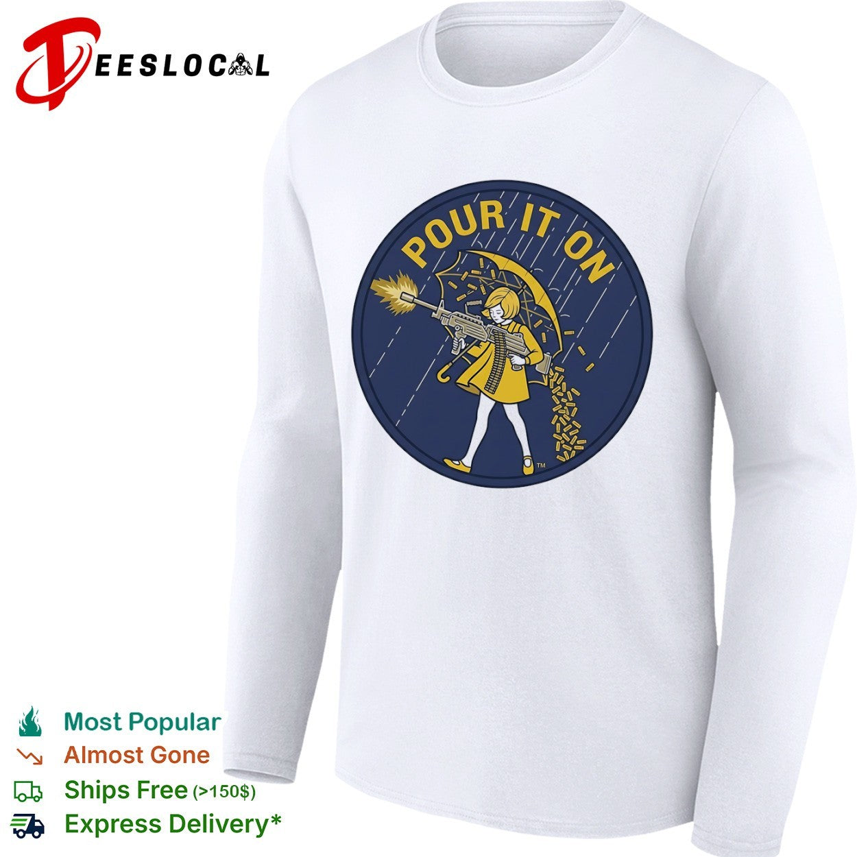 Pour it on Morton Salt girl shirt