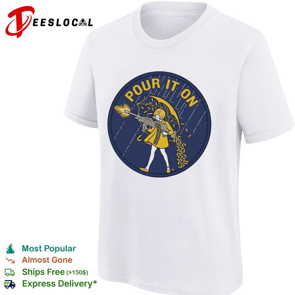 Pour it on Morton Salt girl shirt