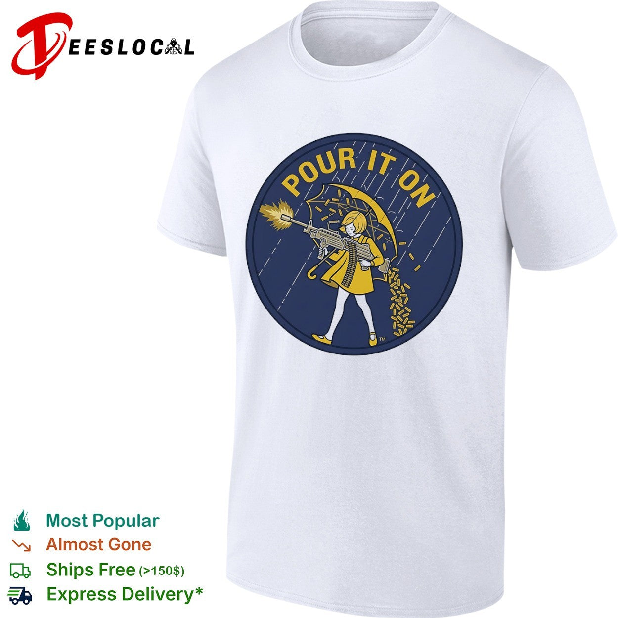 Pour it on Morton Salt girl shirt