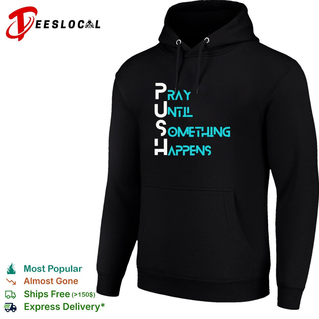 Pray until something happens PUSH shirt