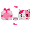 Valentine Present Cat 4" Reversible Plushie