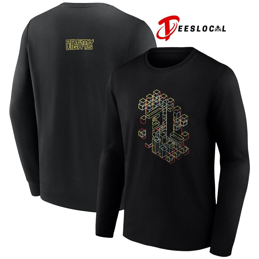 Pretty Lights signal stacks graphic shirt