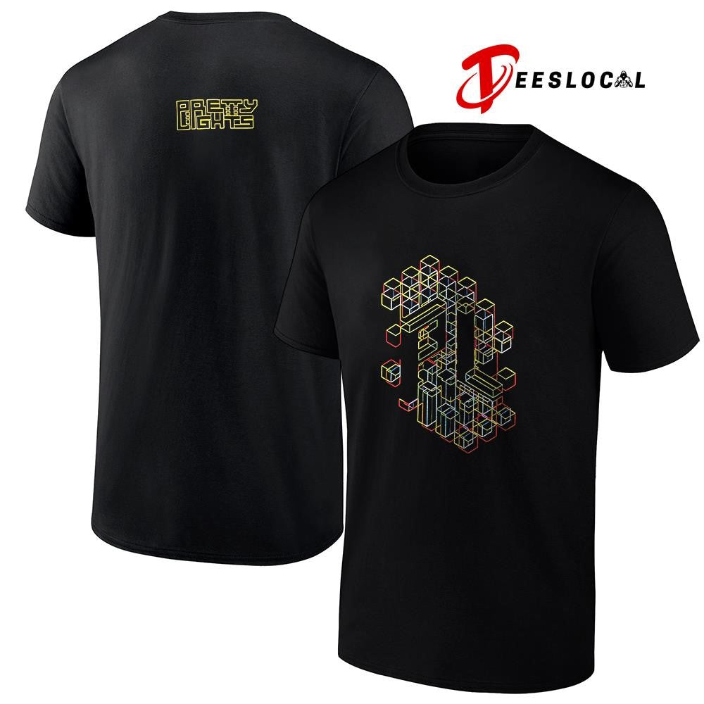 Pretty Lights signal stacks graphic shirt