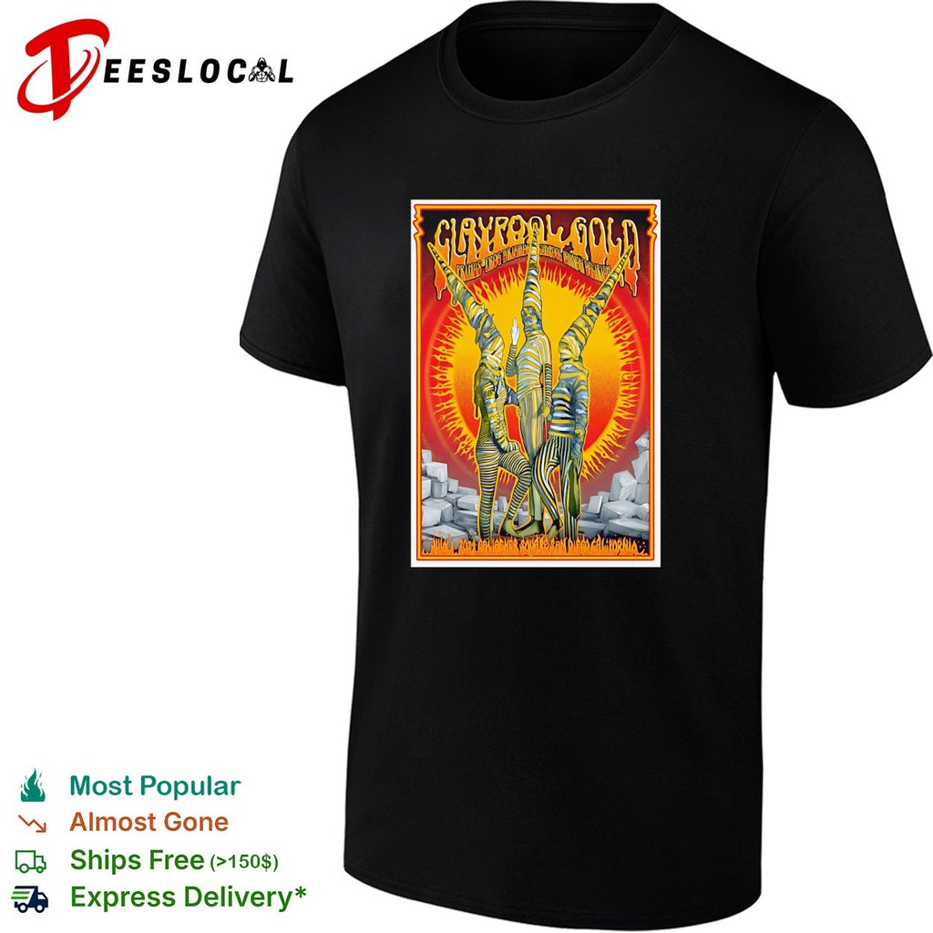 Primus In San Diego CA Claypool Gold Tour On Jul 1 2026 shirt