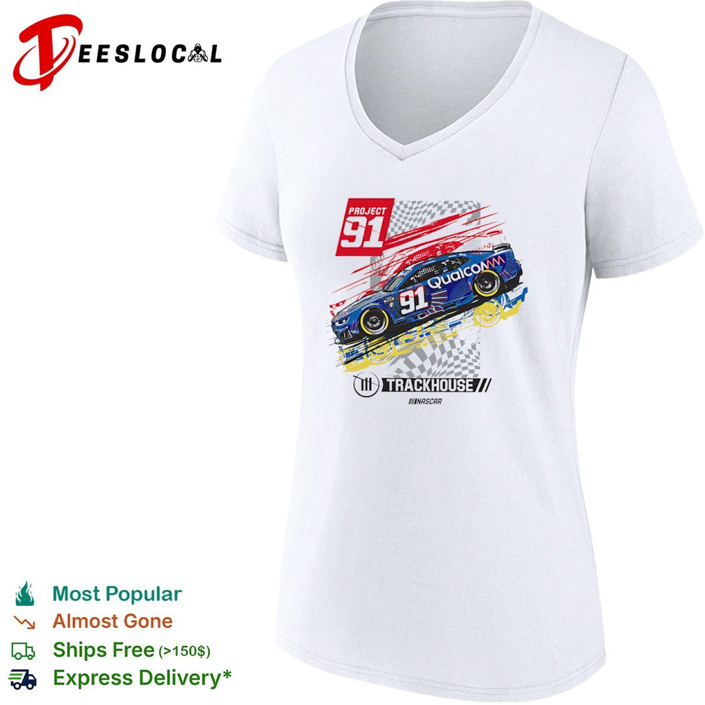 Project 91 Racing Qualcomm Nascar 91 Chevrolet Camaro Speed Concept shirt