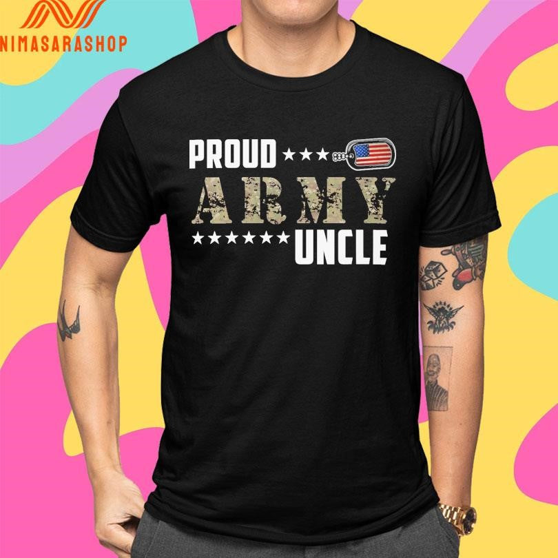 Proud Army Uncle American Shirts