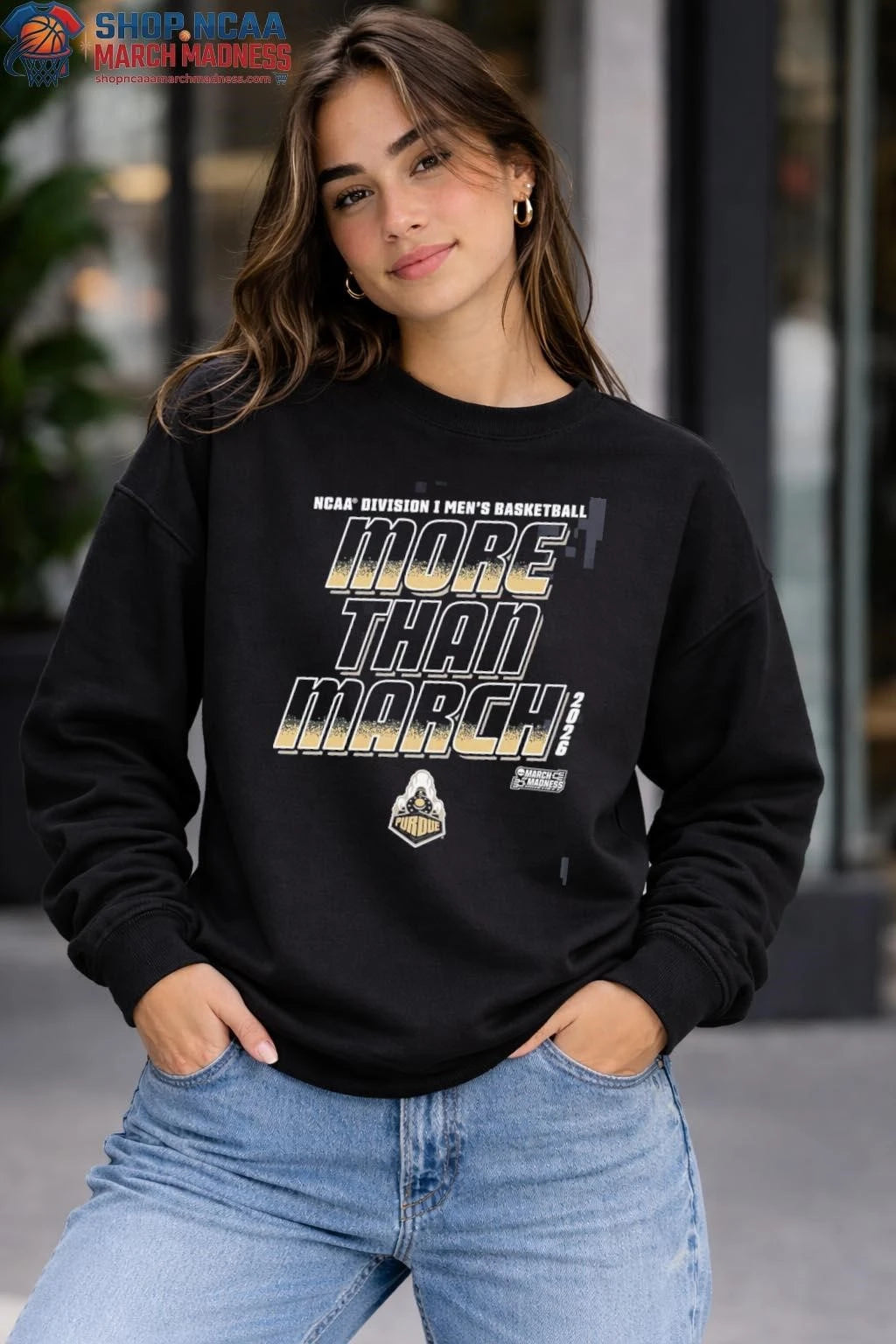 Purdue Boilermakers Men’s Basketball NCAA Division I March Madness 2026 More Than March T-Shirt Purdue Boilermakers Shirt