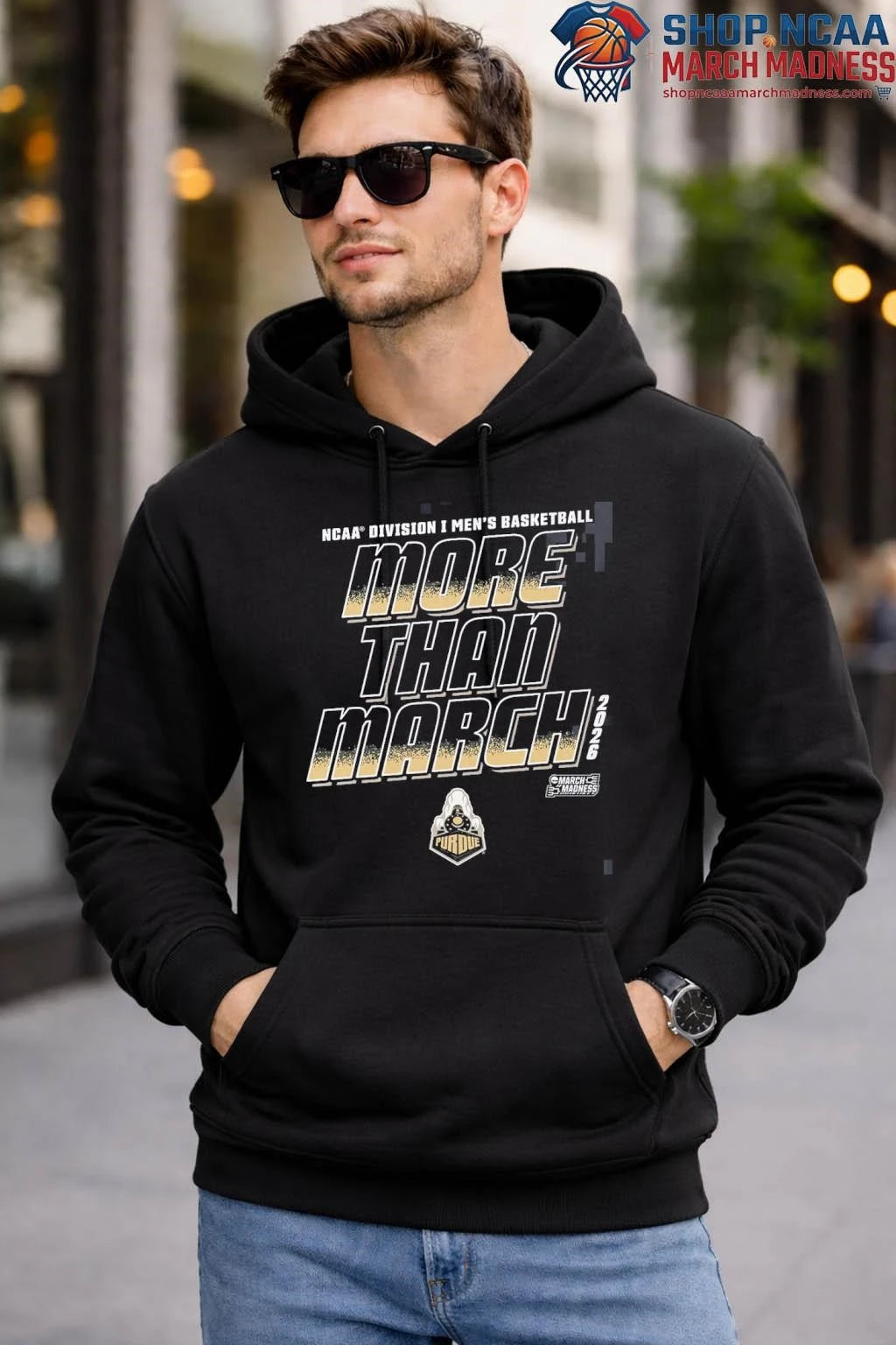 Purdue Boilermakers NCAA Division I March Madness 2026 More Than March T-Shirt