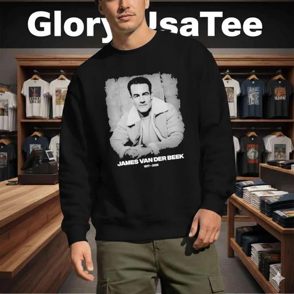 RIP James Van Der Beek Dawson Leery Dawson’s Creek Pass Away Shirt