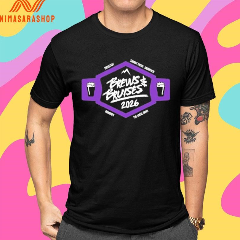 RMP Brews And Bruises Tour 2026 Shirts
