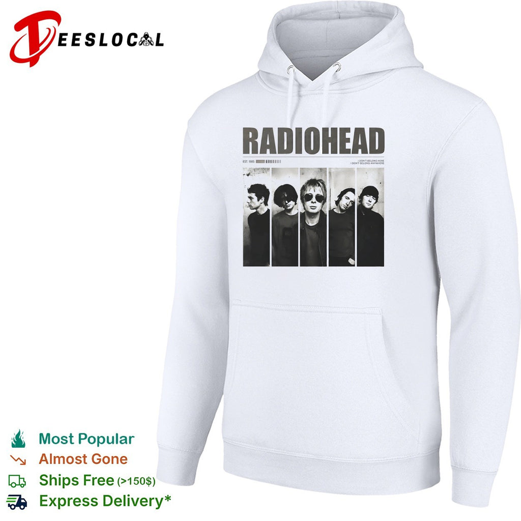 Radiohead Thom Yorke Jonny Greenwood Colin Greenwood Ed O Brien Phil Selway shirt