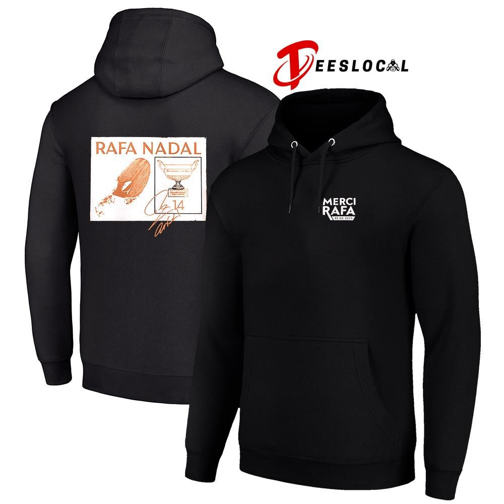 Rafael Nadal Merci Rafa signature graphic shirt