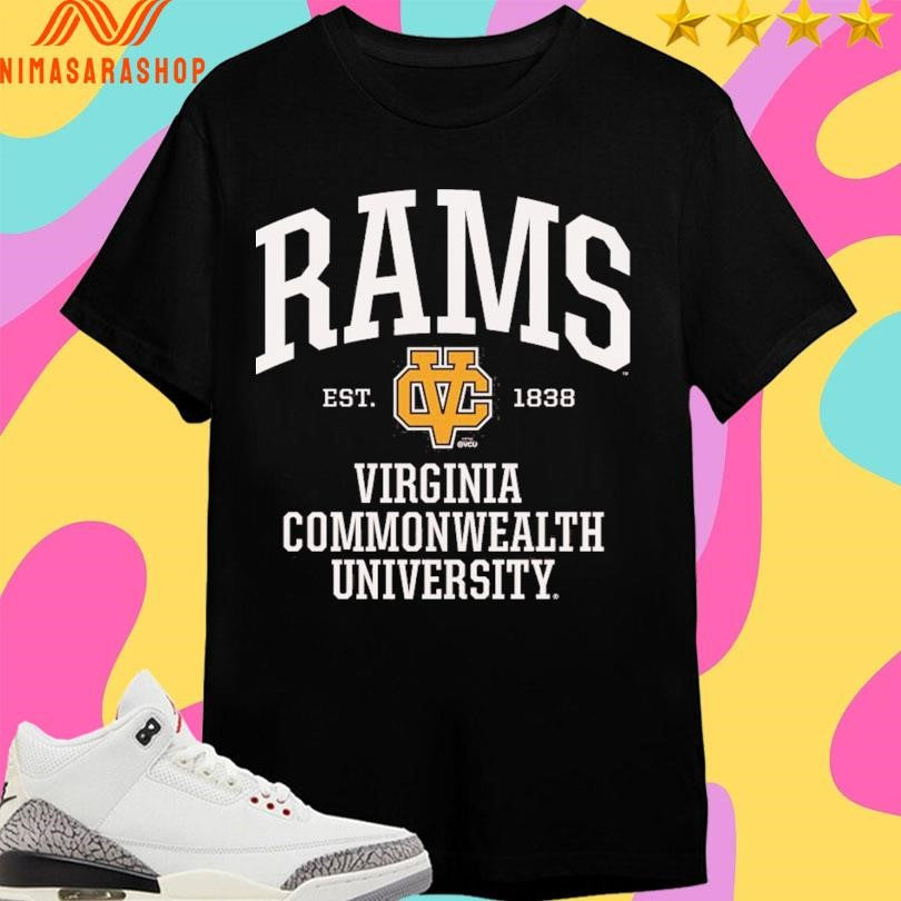 Rams Virginia Commonwealth University Est 1838 Shirts
