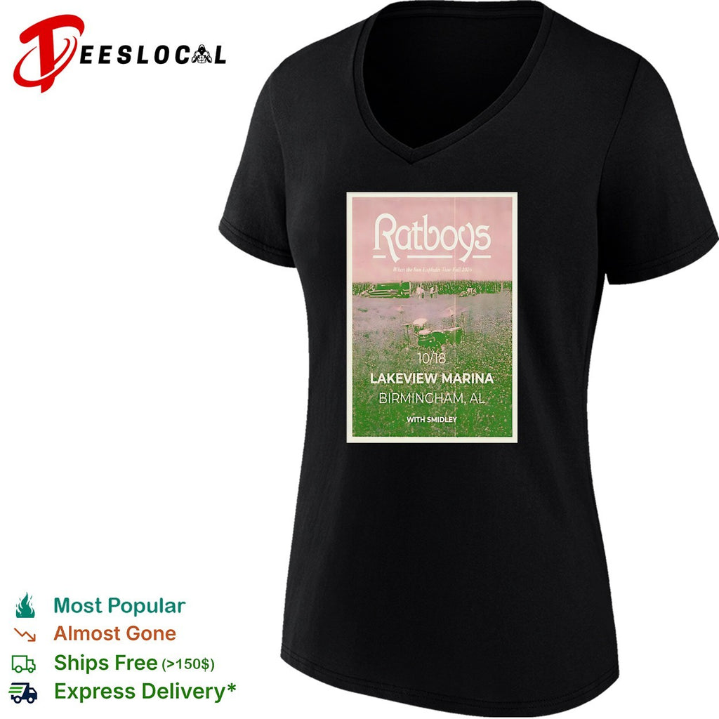Ratboys When the Sun Explodes Tour Fall 2026 Lakeview Marina Birmingham AL shirt