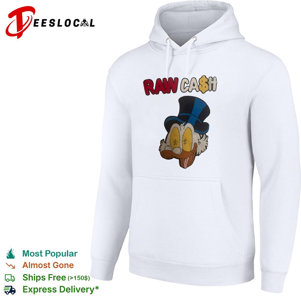 Raw Cash Duck money eyes cartoon shirt