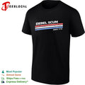 Rebel Scum since 1776 patriotic stripes shirt