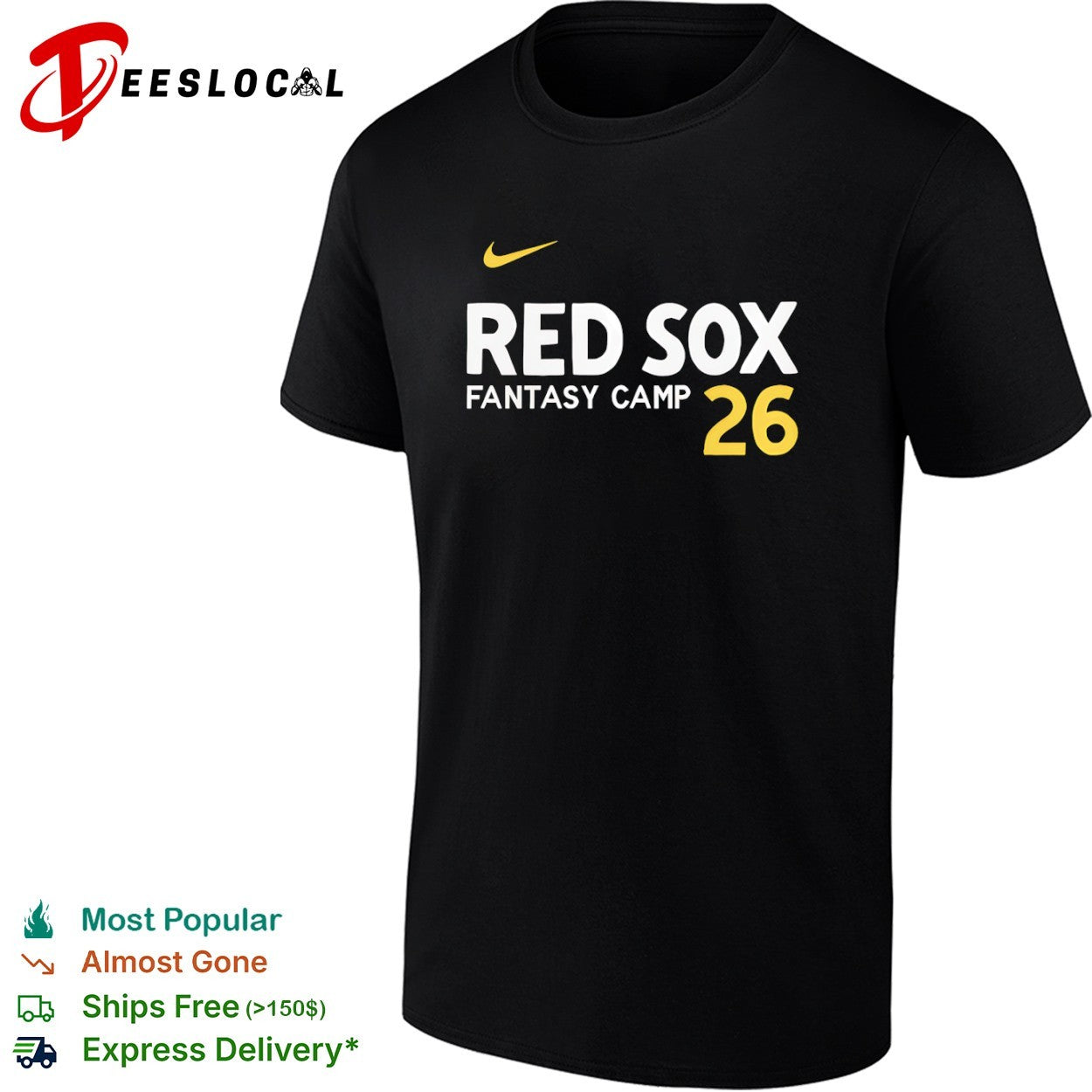 Red Sox Fantasy Camp 2026 shirt