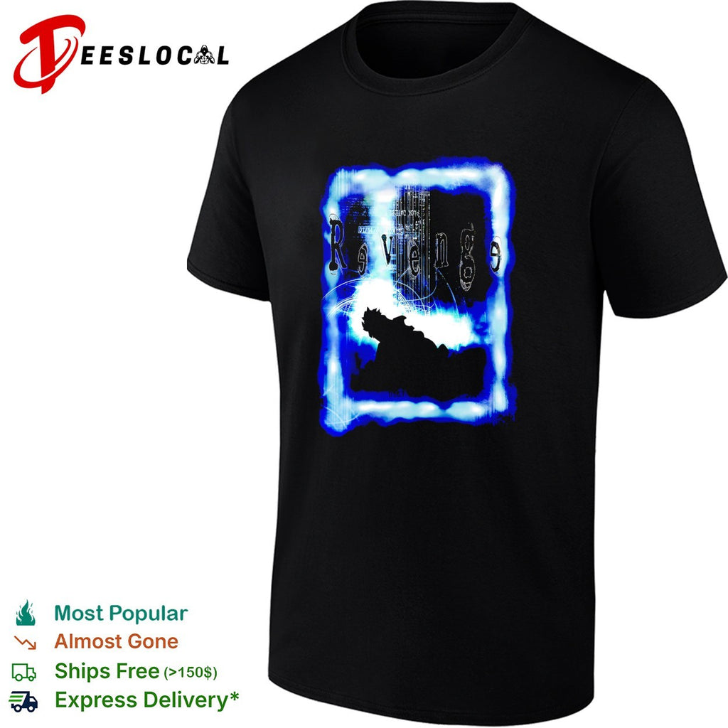 Revenge anime character glowing streetwear shirt