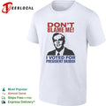 Richard Nixon don’t blame me I voted for President Skibidi portrait shirt