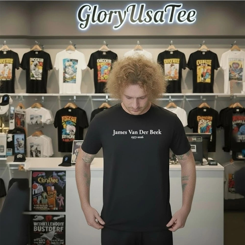 Rip James Van Der Beek 1977-2026 Shirt