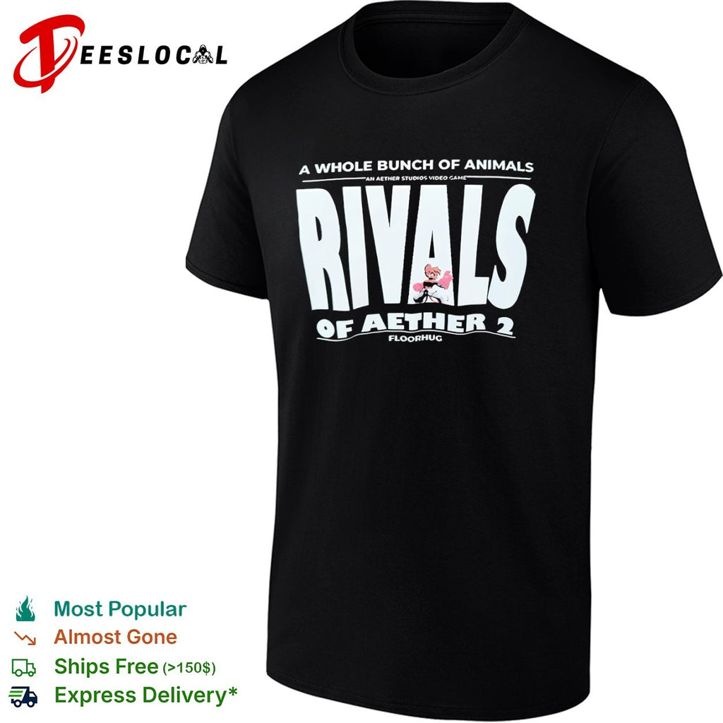 Rivals of Aether 2 A Whole Bunch of Animals An Aether Studios Video Game shirt