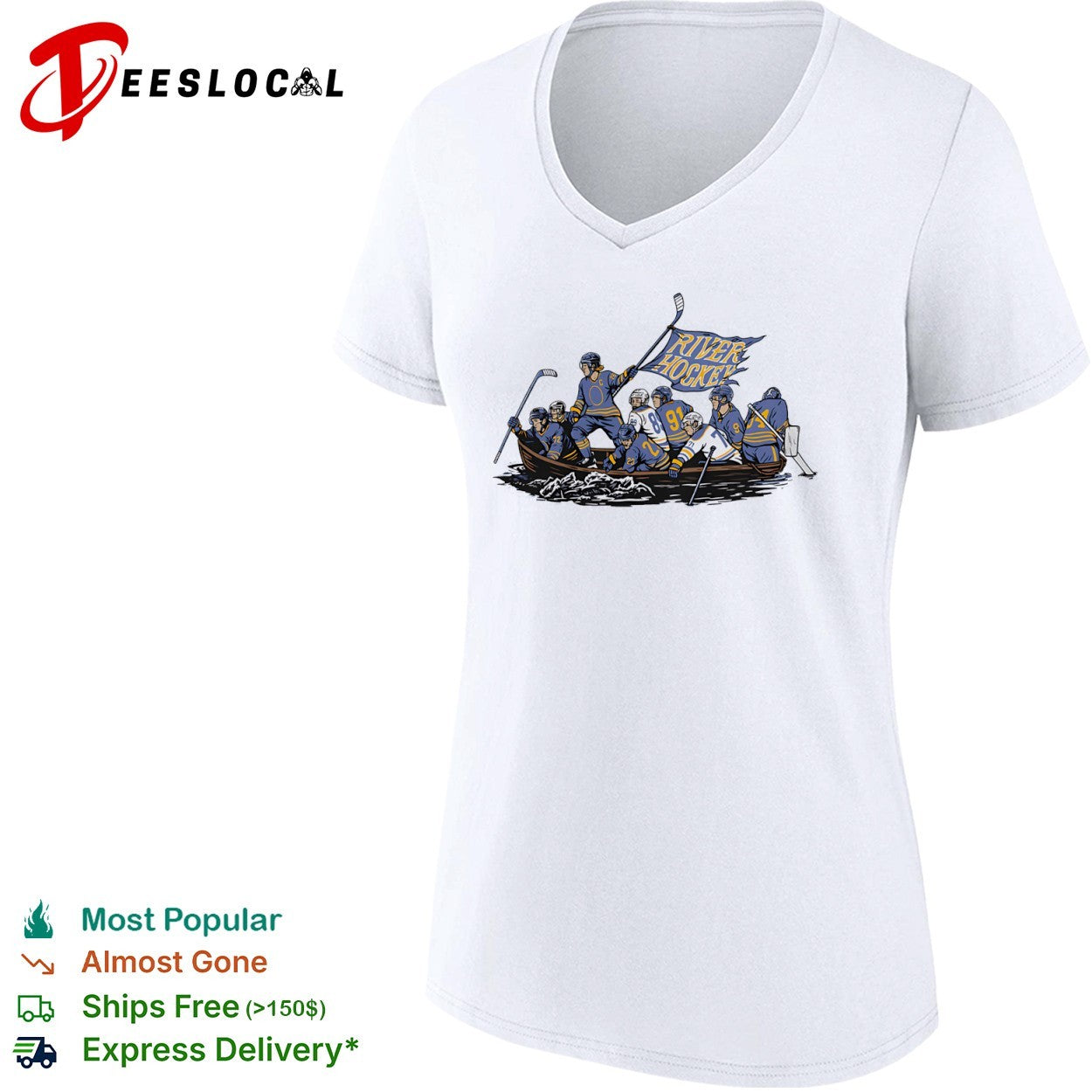 River Hockey Buffalo Sabres NHL style Washington Crossing Delaware shirt