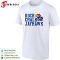 Rock Chalk Jayhawk Kansas Mascot shirt