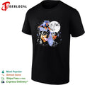 Rottweiler Galaxy Moon Space Celestial Dog Breed Lover Pet Owner shirt