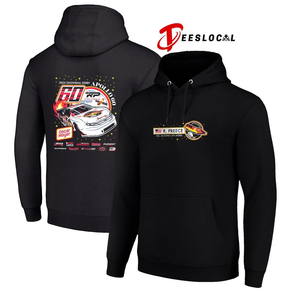 Ryan Preece Apollo 60 Snowball Derby Oscar Mayer car racing graphic shirt