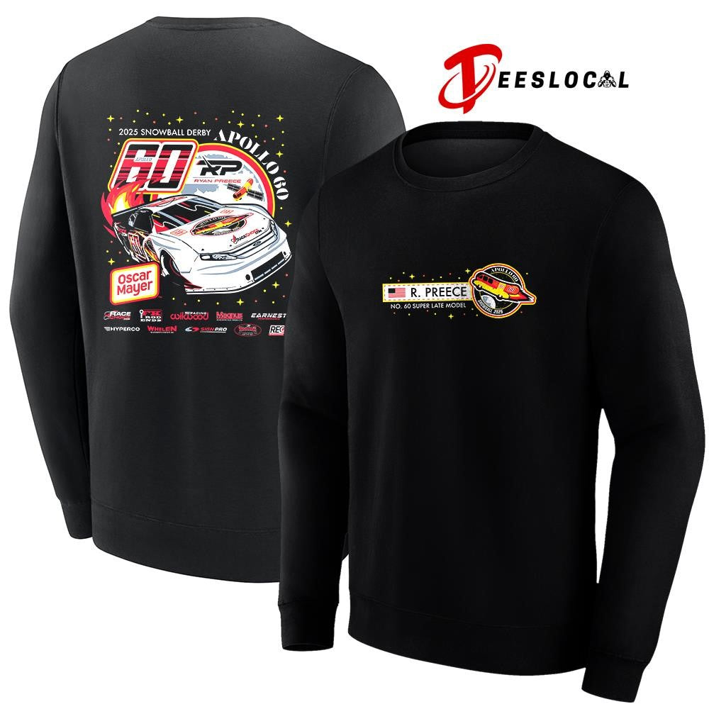 Ryan Preece Apollo 60 Snowball Derby Oscar Mayer car racing graphic shirt