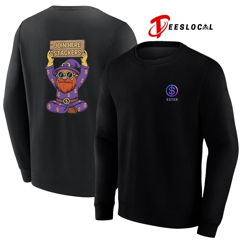 SSTKS join here Stackers cartoon art shirt