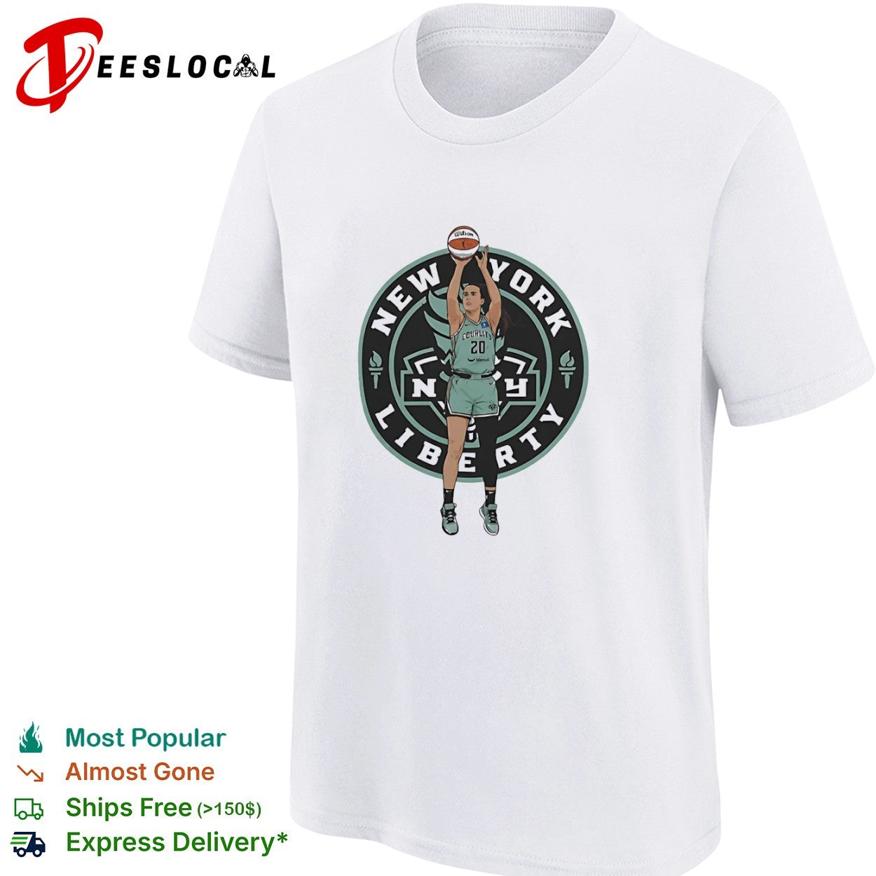 Sabrina Ionescu WNBA Commissioner’s Cup Championship 2026 shirt