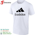 Sadidas parody logo shirt