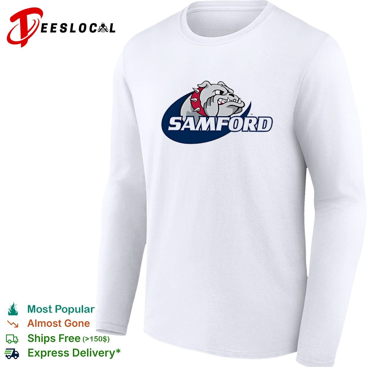 Samford Bulldogs Logo shirt