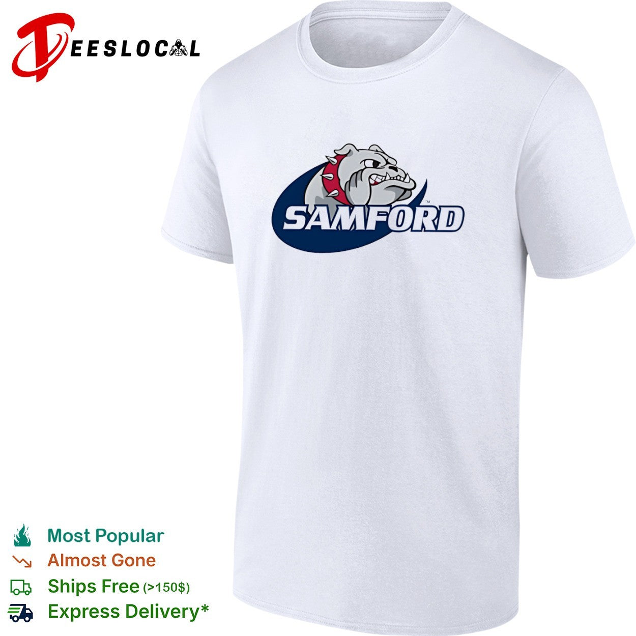 Samford Bulldogs Logo shirt