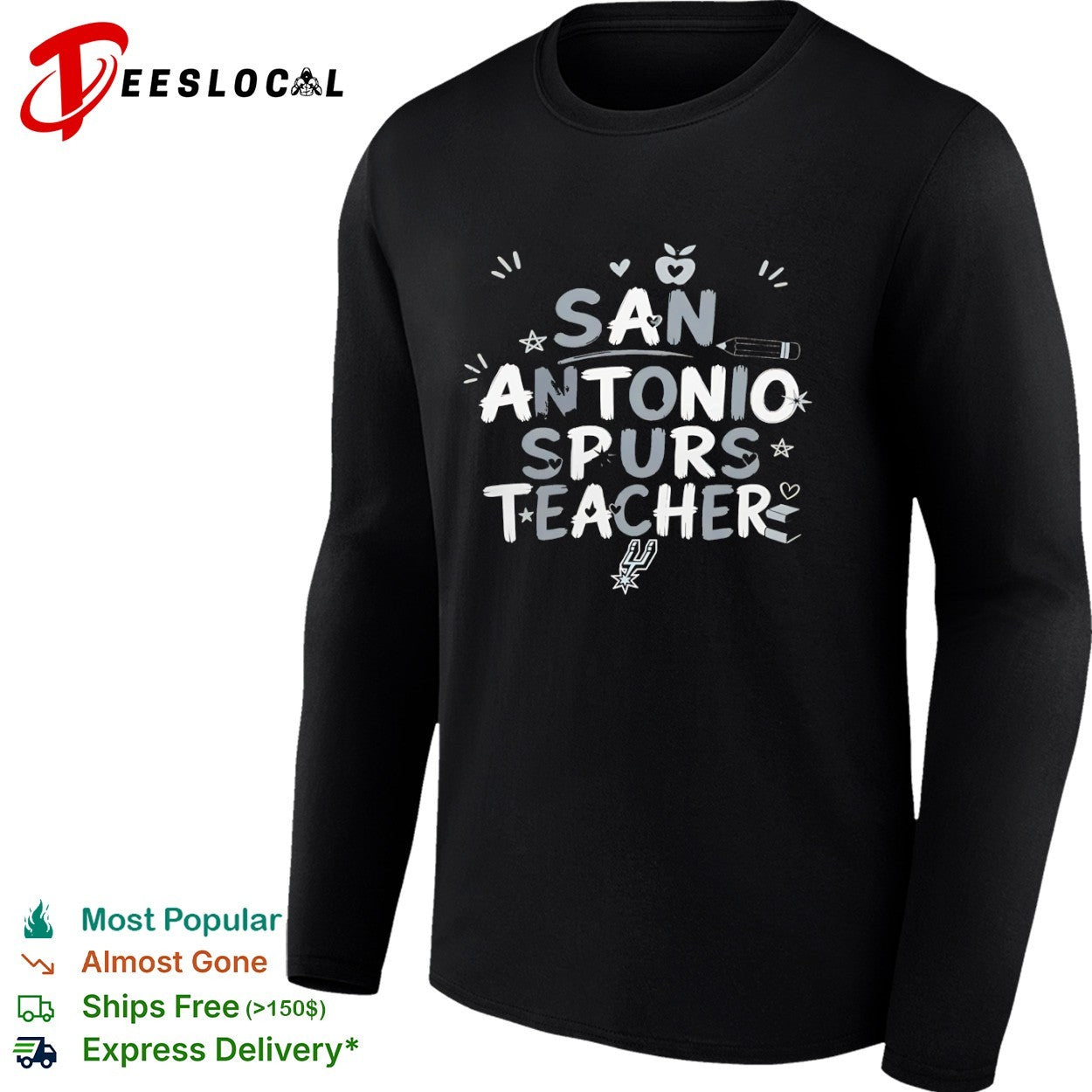 San Antonio Spurs Teacher shirt