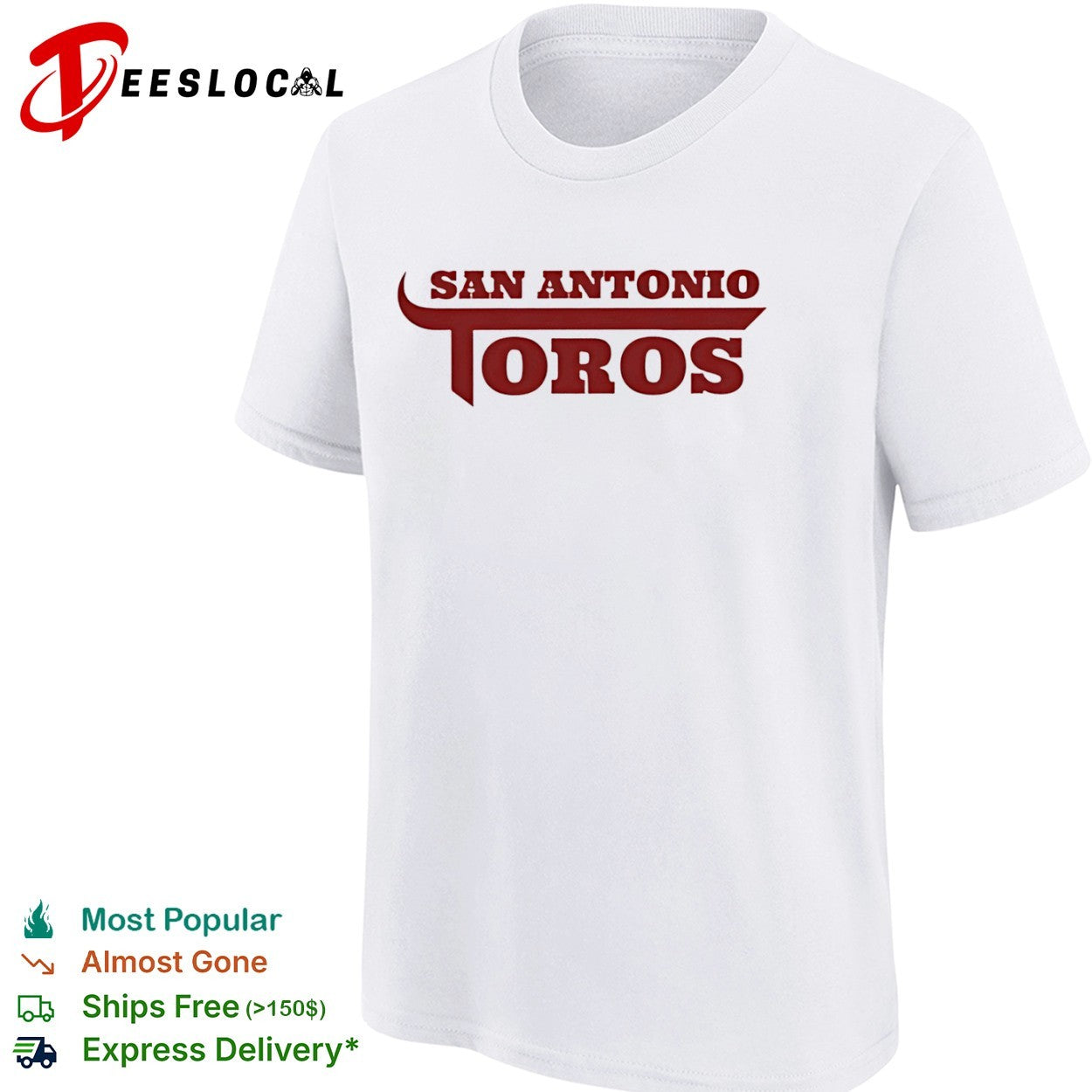San Antonio Toros logo shirt