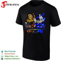 San Diego Padres vs Los Angeles Dodgers bleed blue stadium lightning shirt