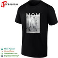 Santigold Mom bride standing at refrigerator album shirt