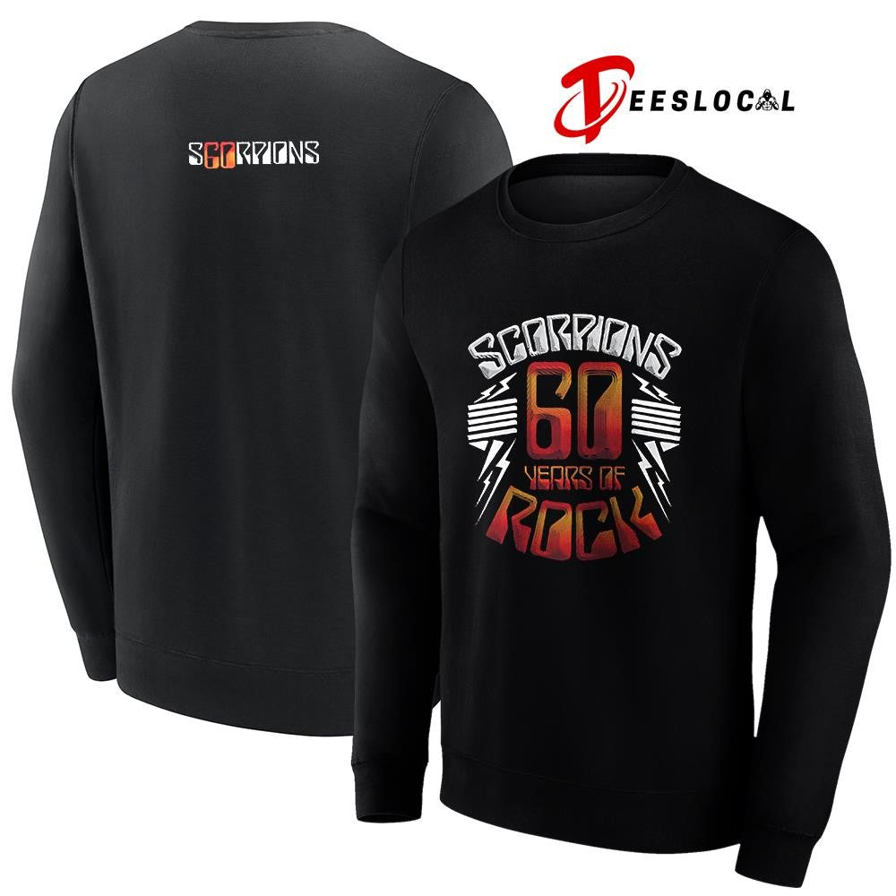 Scorpions 60 years of Rock scorpions Rock Zone shirt