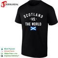 Scotland vs the World Flag Patriotic National Pride Shirt